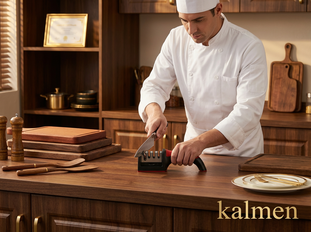 KalMen ProSharp 3-Stage Knife Sharpener