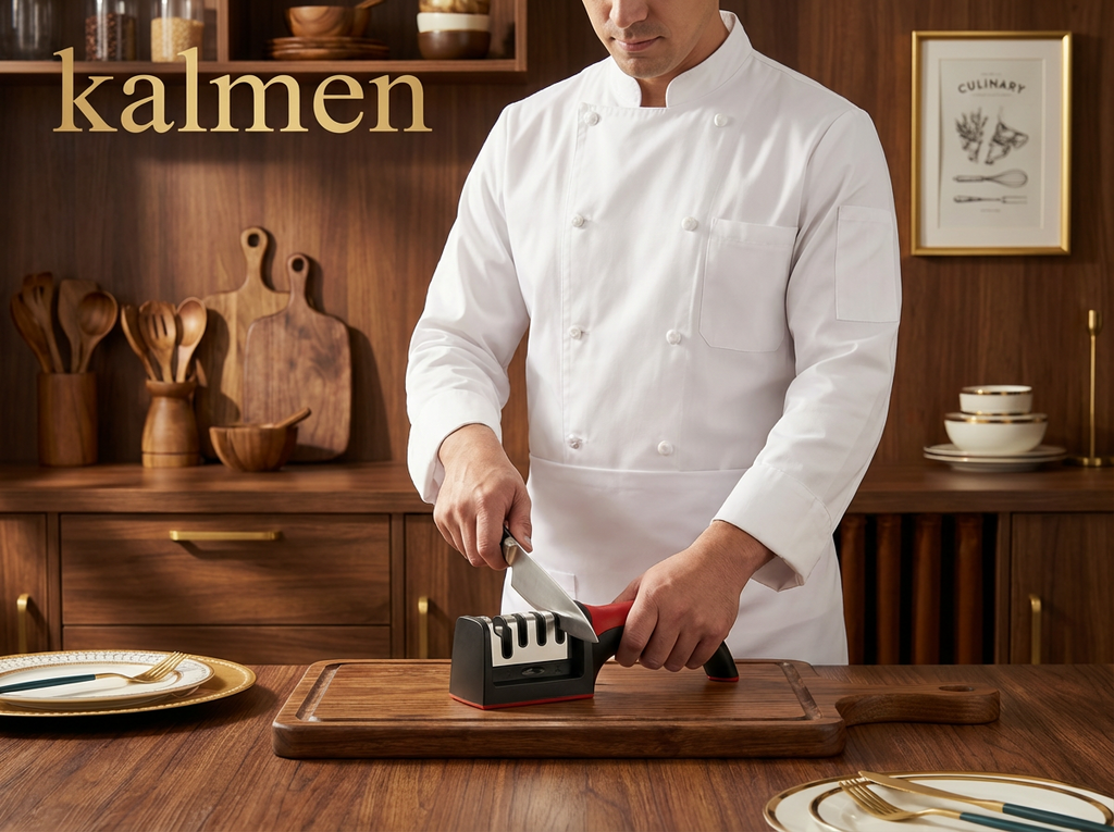 KalMen ProSharp 3-Stage Knife Sharpener