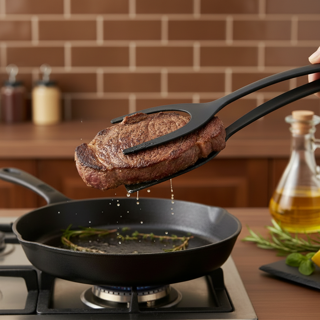 Maître du Steak ,Kalmen "Grip & Flip"