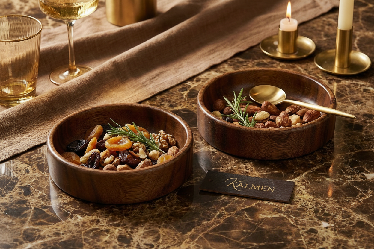 KalMen Acacia Wooden Tray 🤎🌿