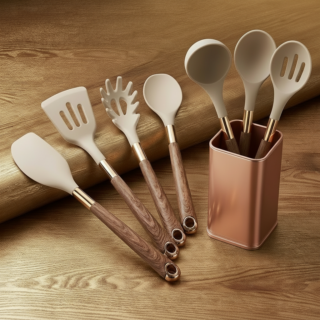 KalMen Silicone Spatulas – Elegance in Every Movement