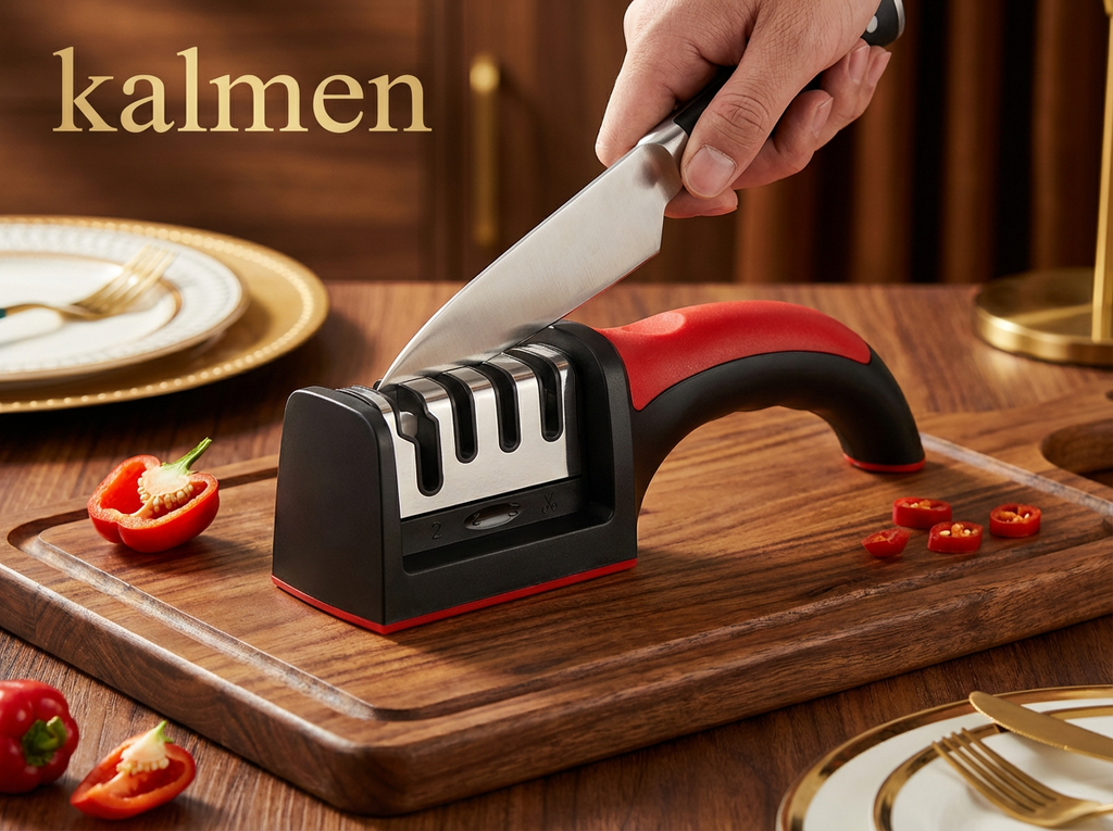 KalMen ProSharp 3-Stage Knife Sharpener