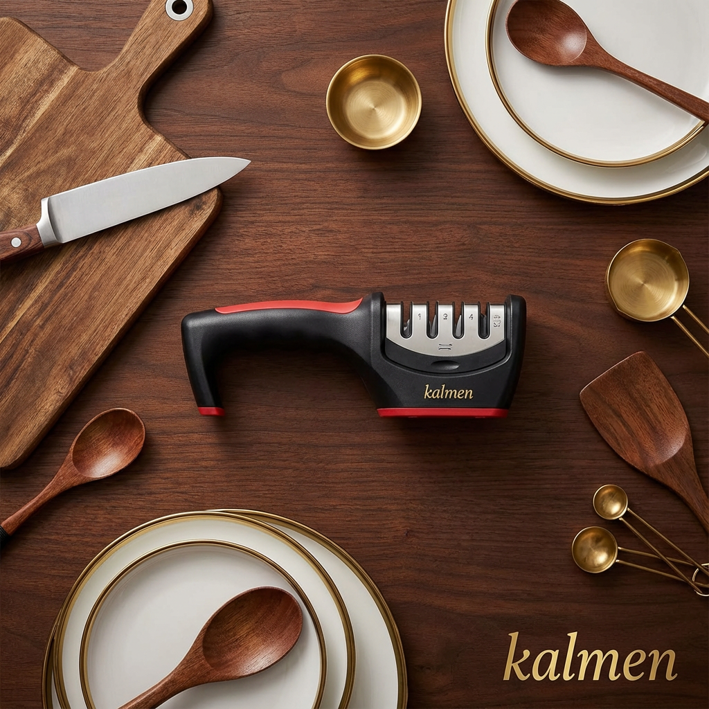 KalMen ProSharp 3-Stage Knife Sharpener