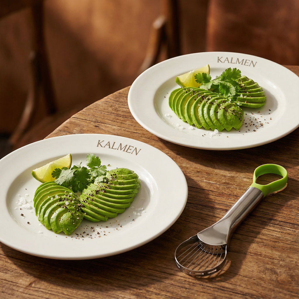 Kalmen's "Grounded Greens" 3-in-1 Avocado Tool