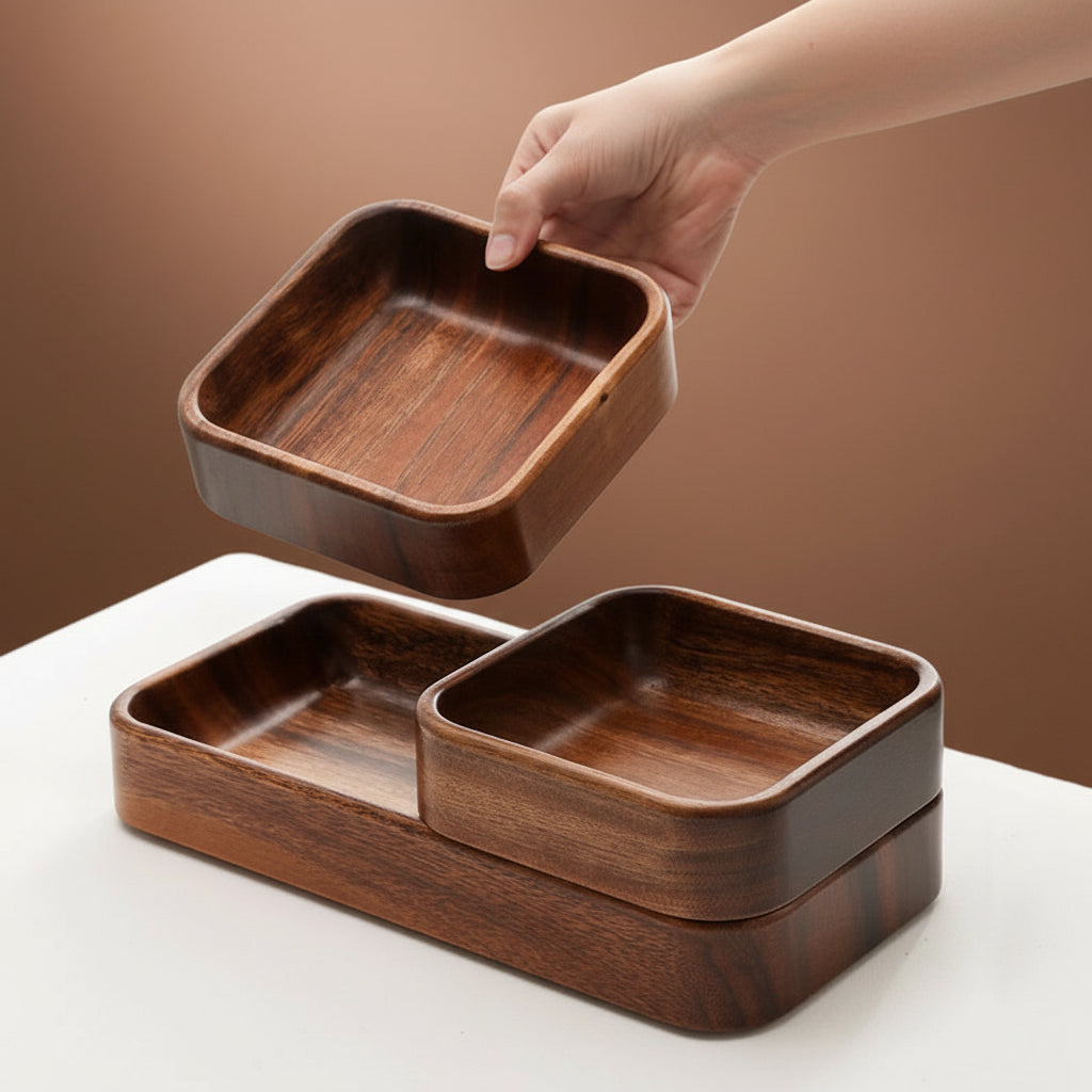 KalMen Acacia Wooden Tray 🤎🌿