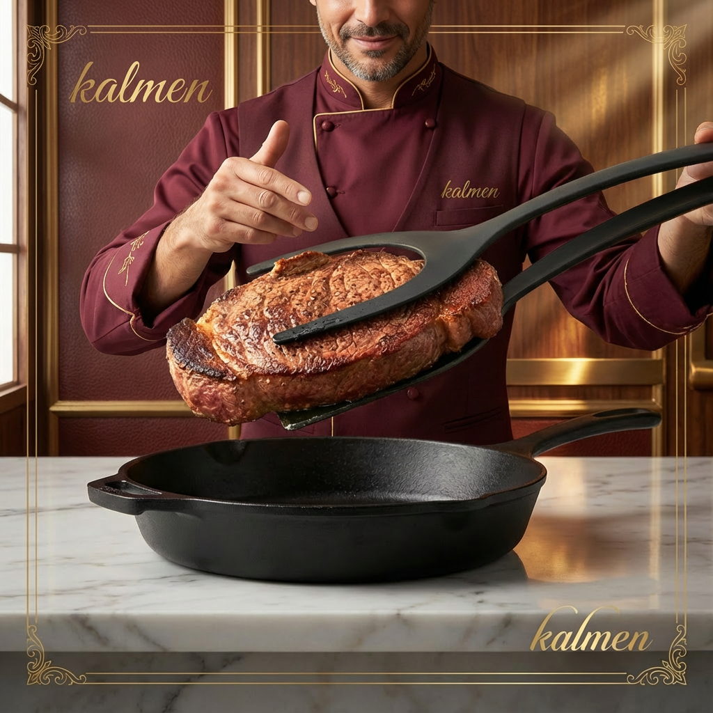 Maître du Steak ,Kalmen "Grip & Flip"