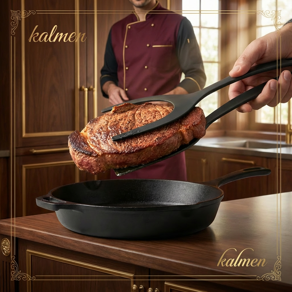 Maître du Steak ,Kalmen "Grip & Flip"