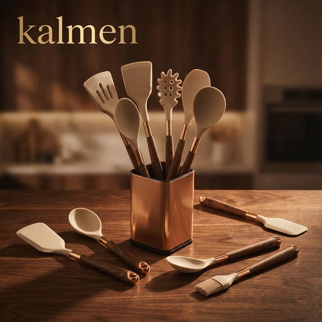 KalMen Silicone Spatulas – Elegance in Every Movement