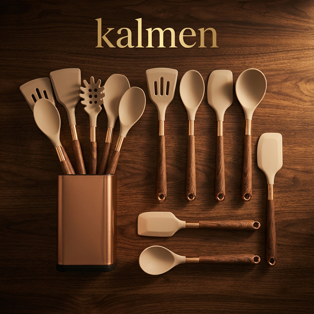 KalMen Silicone Spatulas – Elegance in Every Movement